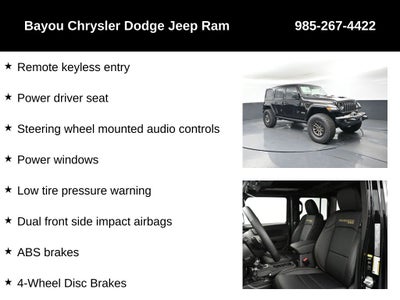 2025 Jeep Wrangler WRANGLER 4-DOOR RUBICON 392