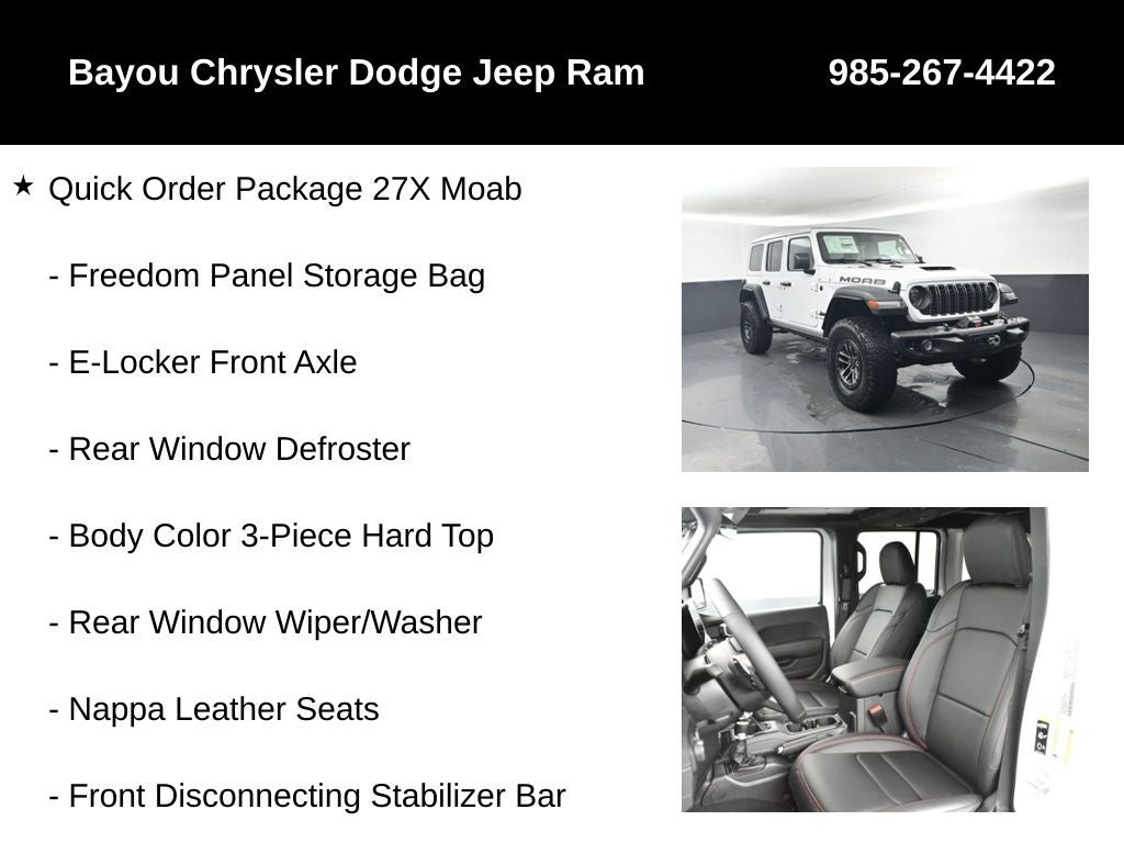 2026 Jeep Wrangler WRANGLER 4-DOOR MOAB 392