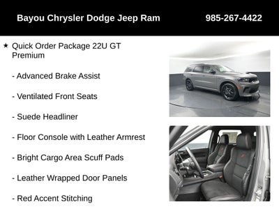 2026 Dodge Durango DURANGO GT PREMIUM AWD HEMI V8