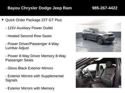 2026 Dodge Durango DURANGO GT PLUS AWD HEMI V8
