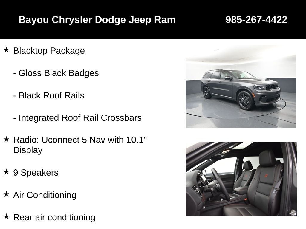 2026 Dodge Durango DURANGO GT PLUS AWD HEMI V8