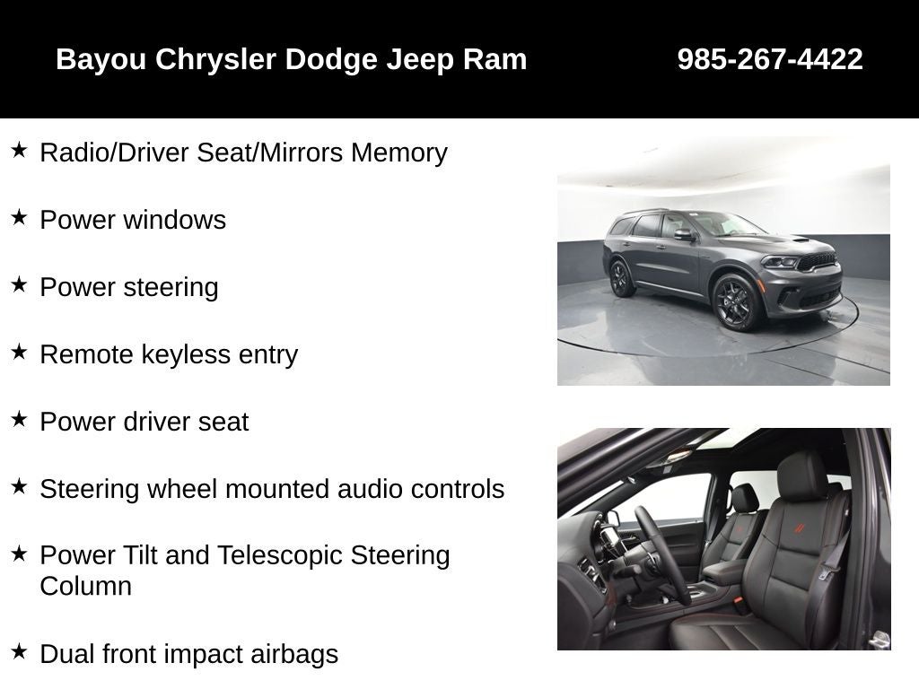 2026 Dodge Durango DURANGO GT PLUS AWD HEMI V8