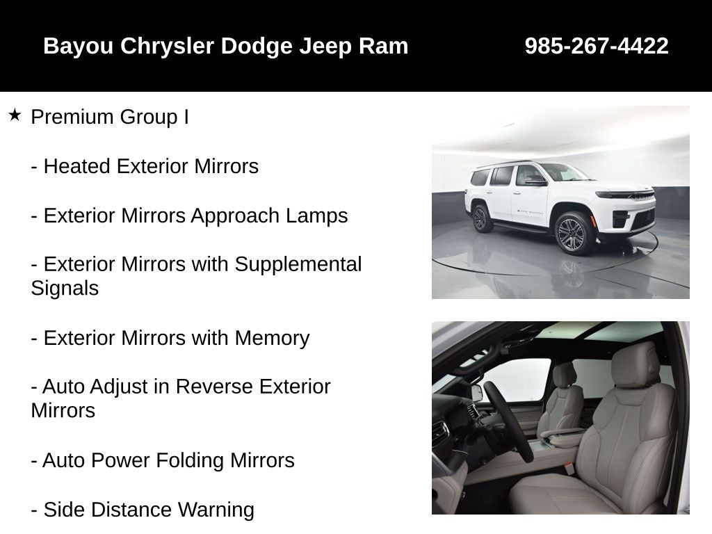 2026 Jeep Grand Wagoneer Base