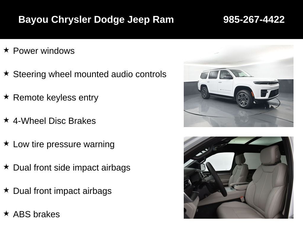 2026 Jeep Grand Wagoneer Base