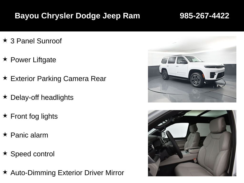 2026 Jeep Grand Wagoneer Base