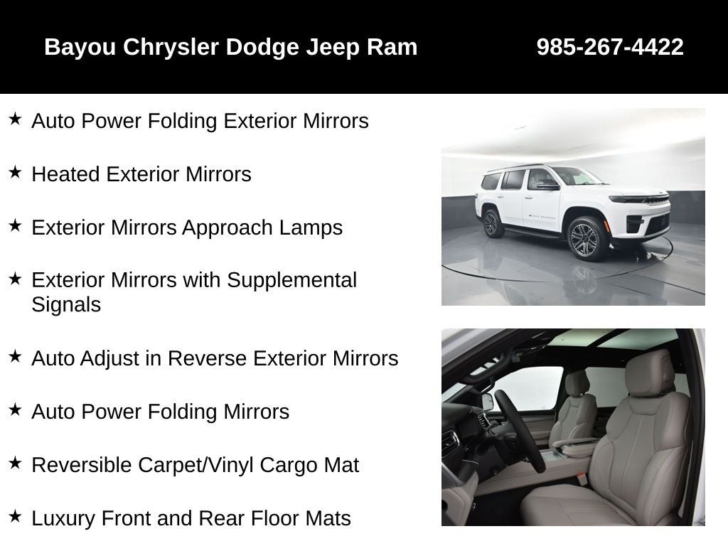 2026 Jeep Grand Wagoneer Base