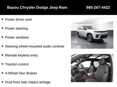 2026 Jeep Grand Wagoneer GRAND WAGONEER 4X2