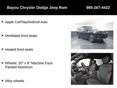 2026 Jeep Grand Wagoneer GRAND WAGONEER 4X2