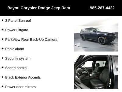 2025 Jeep Wagoneer WAGONEER CARBIDE 4X4