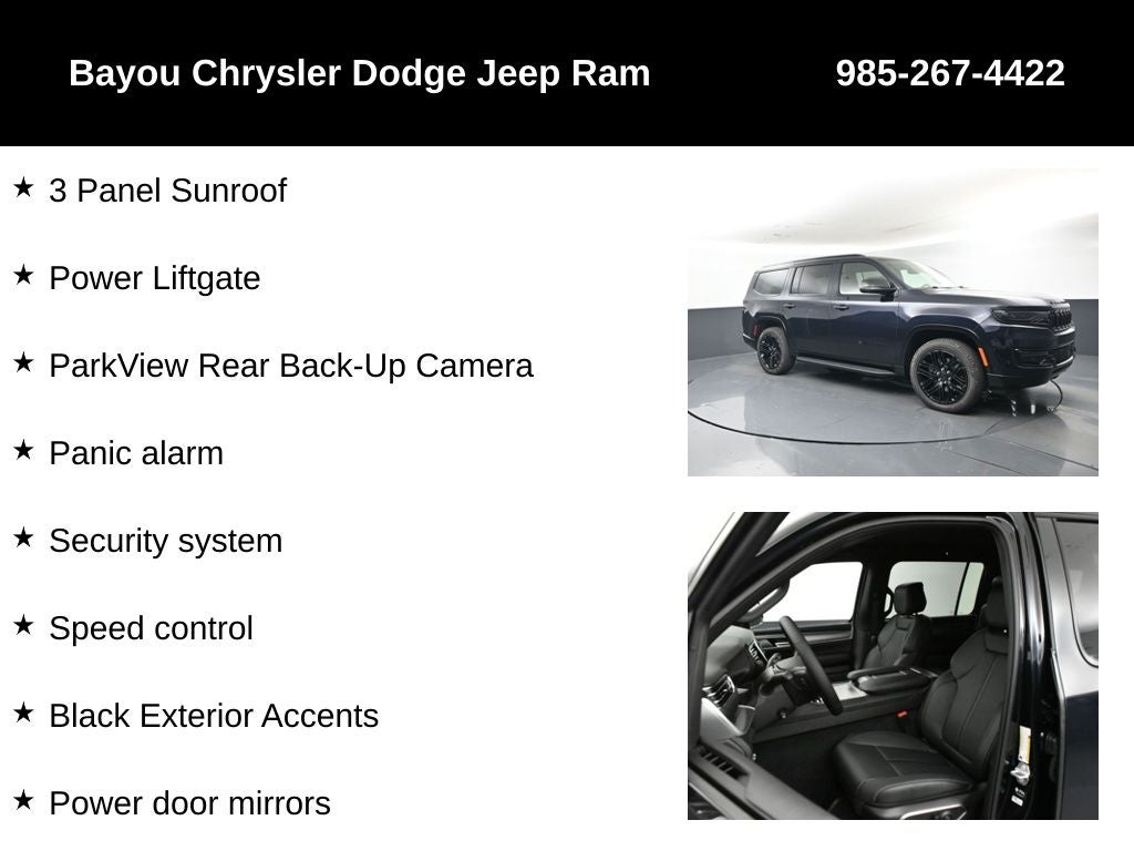 2025 Jeep Wagoneer WAGONEER CARBIDE 4X4