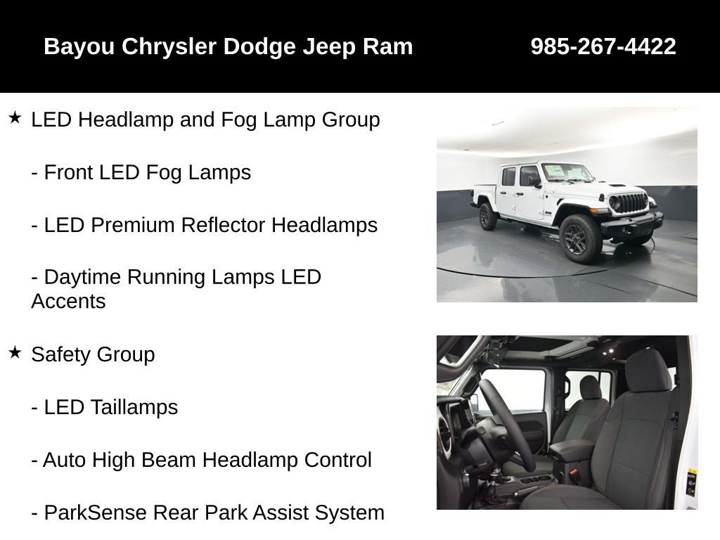 2026 Jeep Gladiator Sport S