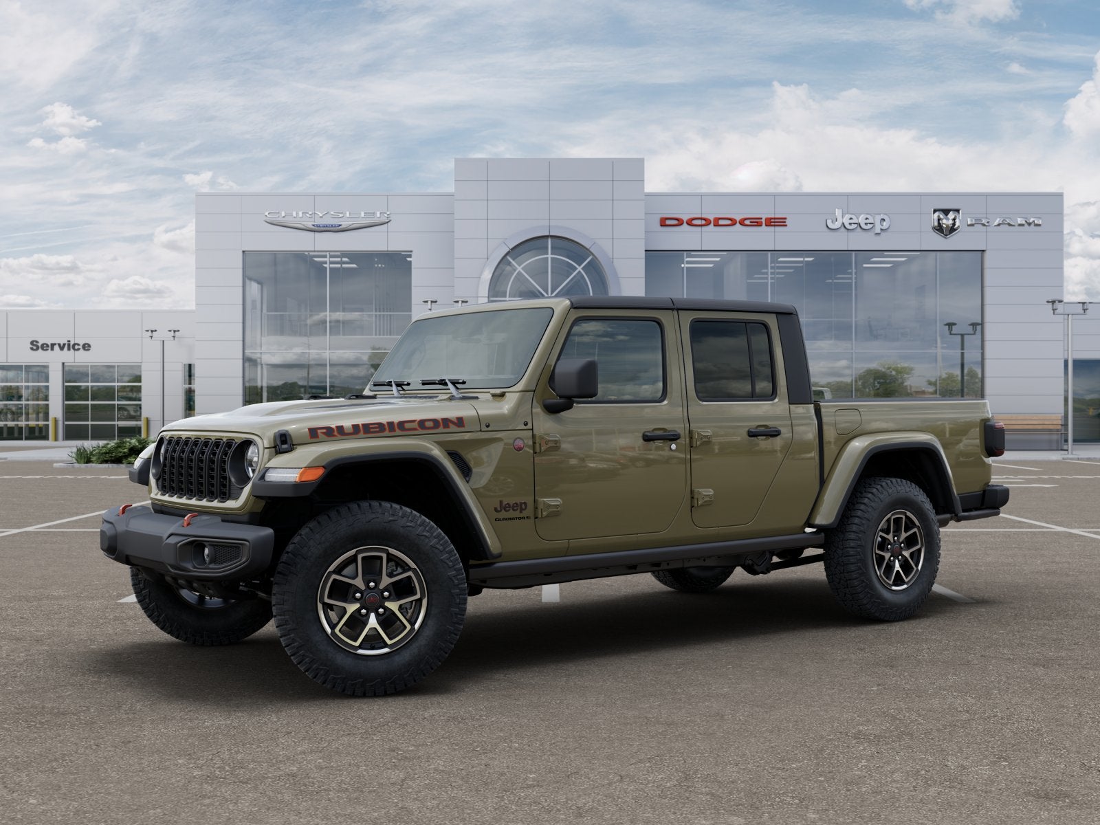 2025 Jeep Gladiator GLADIATOR RUBICON 4X4