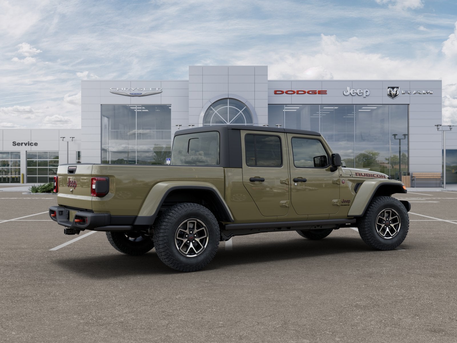 2025 Jeep Gladiator GLADIATOR RUBICON 4X4