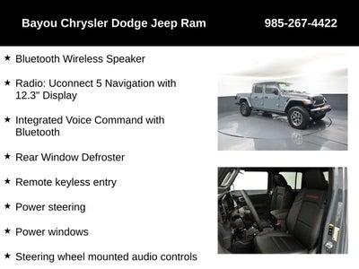 2026 Jeep Gladiator GLADIATOR RUBICON X 4X4