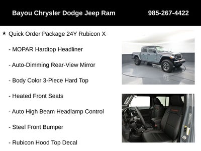 2026 Jeep Gladiator GLADIATOR RUBICON X 4X4