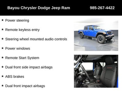 2025 Jeep Gladiator GLADIATOR RUBICON 4X4