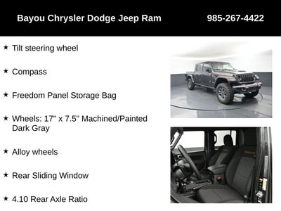 2025 Jeep Gladiator GLADIATOR MOJAVE 4X4