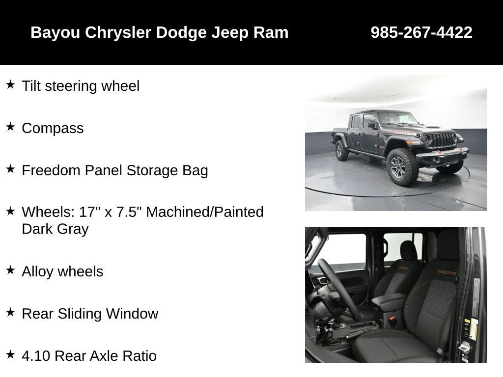 2025 Jeep Gladiator GLADIATOR MOJAVE 4X4