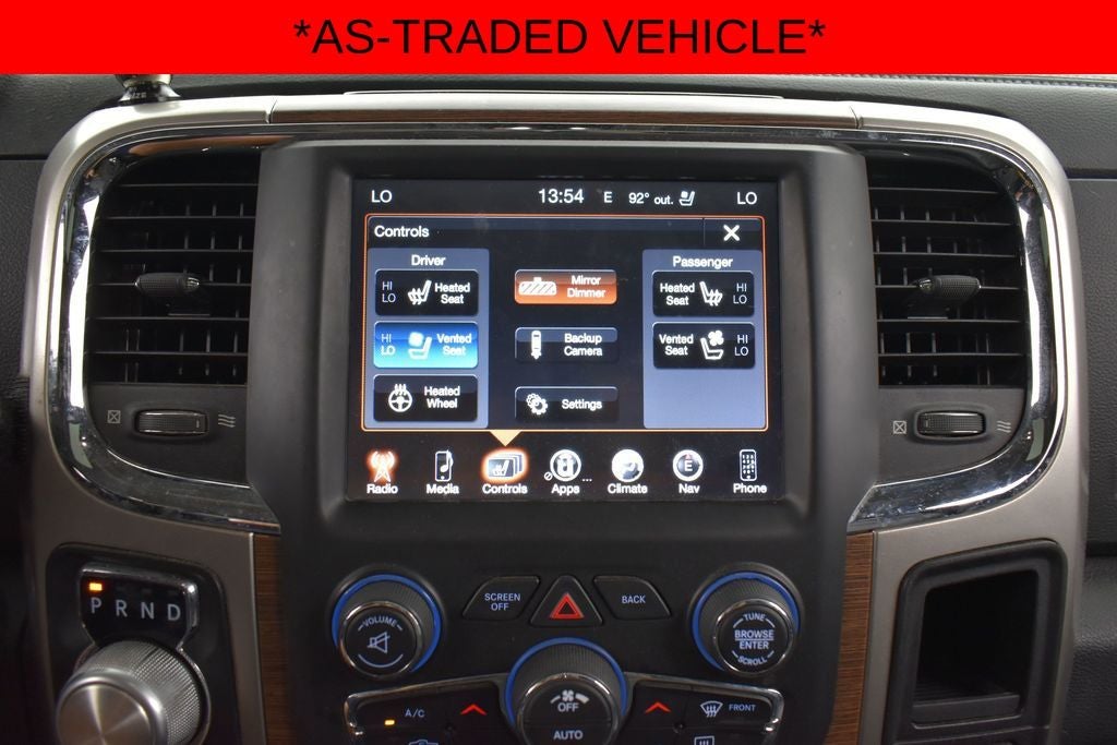 2017 RAM 1500 Laramie Crew Cab 4x4 5'7' Box