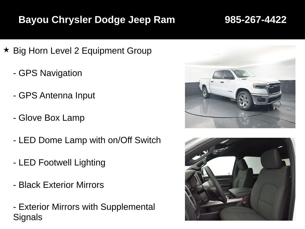 2026 RAM 1500 Big Horn/Lone Star