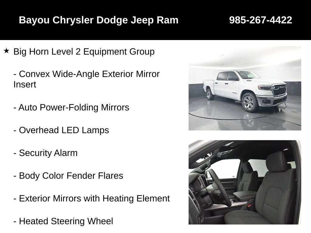 2026 RAM 1500 Big Horn/Lone Star