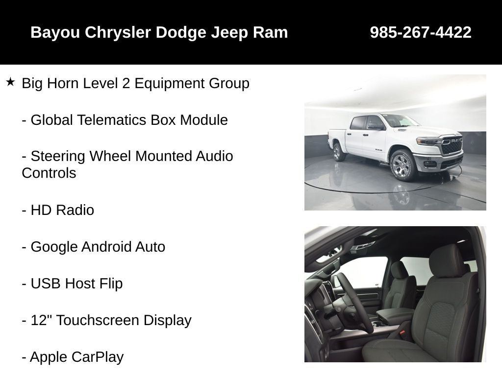 2026 RAM 1500 Big Horn/Lone Star