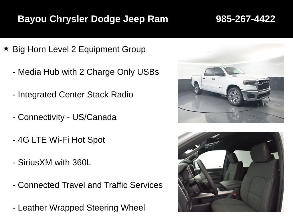 2026 RAM 1500 Big Horn/Lone Star