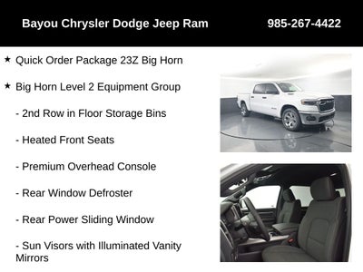 2026 RAM 1500 Big Horn/Lone Star