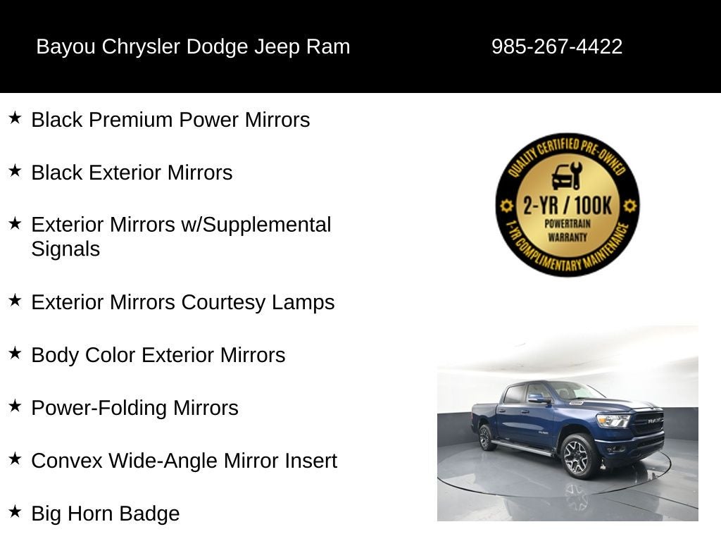 2022 RAM 1500 Big Horn/Lone Star