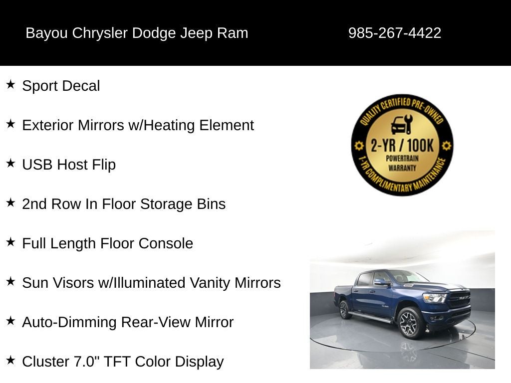 2022 RAM 1500 Big Horn/Lone Star