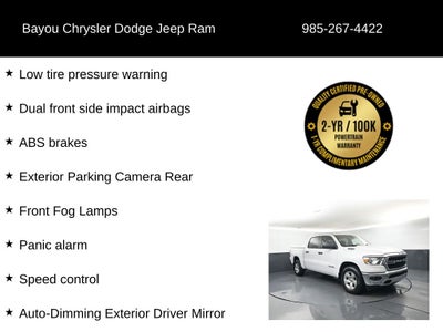 2024 RAM 1500 Big Horn Crew Cab 4x2 5'7' Box
