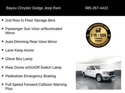 2024 RAM 1500 Big Horn Crew Cab 4x2 5'7' Box