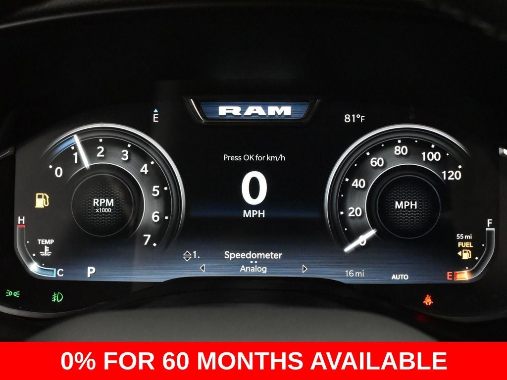 2026 RAM Ram 1500 RAM 1500 BIG HORN CREW CAB 4X4 5'7' BOX