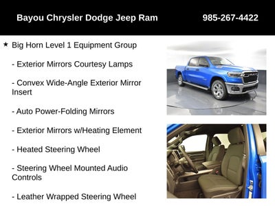 2025 RAM Ram 1500 RAM 1500 BIG HORN CREW CAB 4X4 5'7' BOX