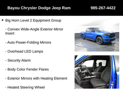 2026 RAM Ram 1500 RAM 1500 BIG HORN CREW CAB 4X4 5'7' BOX