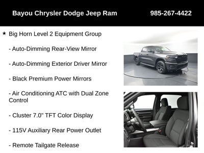 2026 RAM Ram 1500 RAM 1500 BIG HORN CREW CAB 4X4 5'7' BOX