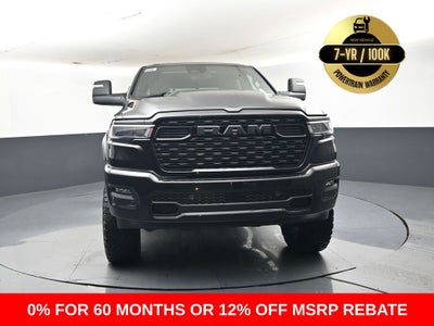 2026 RAM 1500 Big Horn Crew Cab 4x4 5'7' Box