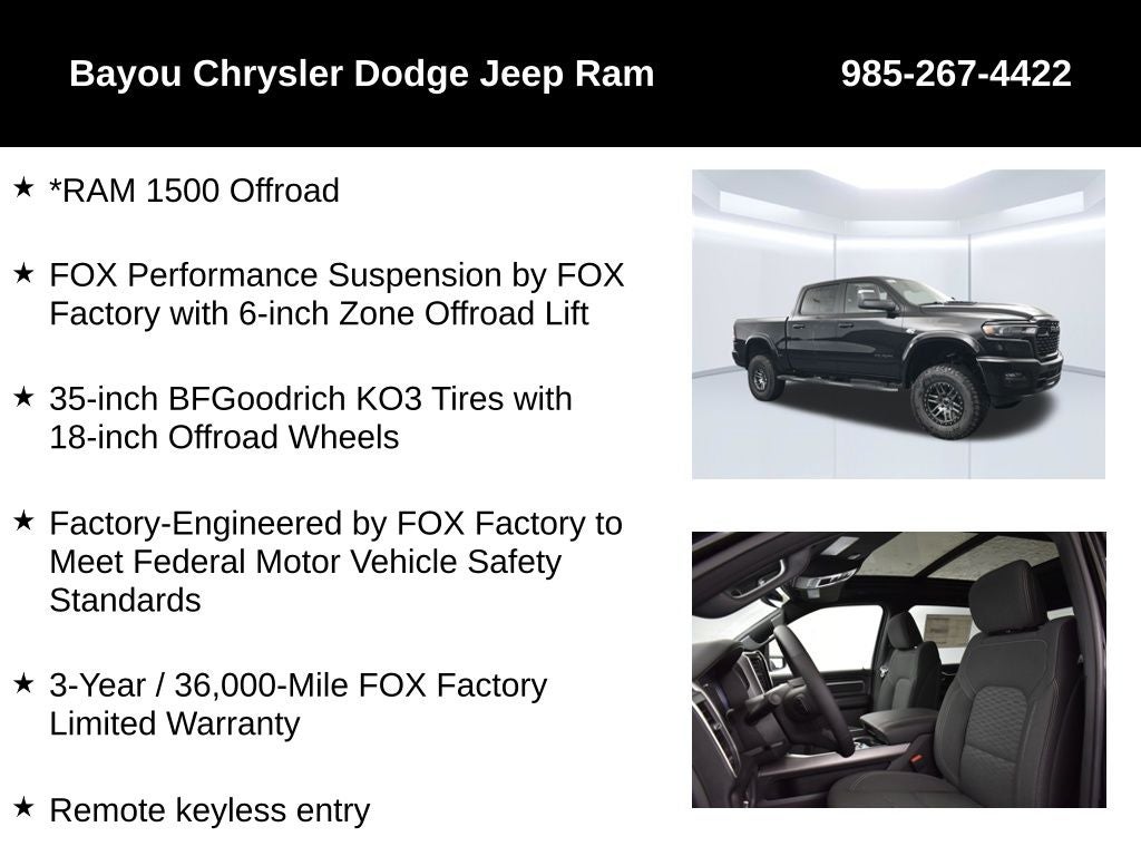 2026 RAM 1500 Big Horn Crew Cab 4x4 5'7' Box