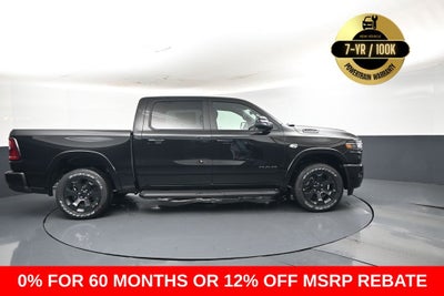 2026 RAM Ram 1500 RAM 1500 BIG HORN CREW CAB 4X4 5'7' BOX