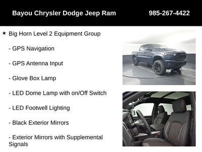 2026 RAM Ram 1500 RAM 1500 BIG HORN CREW CAB 4X4 5'7' BOX