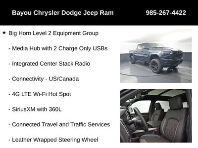 2026 RAM Ram 1500 RAM 1500 BIG HORN CREW CAB 4X4 5'7' BOX
