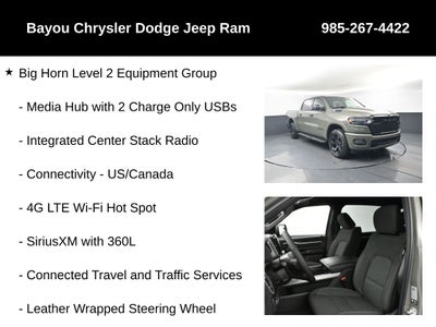 2026 RAM Ram 1500 RAM 1500 BIG HORN CREW CAB 4X4 5'7' BOX