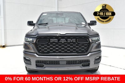 2026 RAM Ram 1500 RAM 1500 BIG HORN CREW CAB 4X4 5'7' BOX
