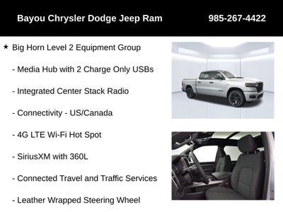 2026 RAM 1500 RAM 1500 BIG HORN CREW CAB 4X4 5'7' BOX