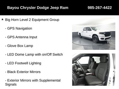 2026 RAM Ram 1500 RAM 1500 BIG HORN CREW CAB 4X4 5'7' BOX