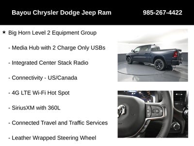 2026 RAM Ram 1500 RAM 1500 BIG HORN CREW CAB 4X4 5'7' BOX