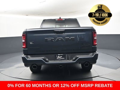 2026 RAM 1500 RAM 1500 BIG HORN CREW CAB 4X4 5'7' BOX