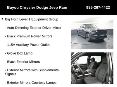 2026 RAM Ram 1500 RAM 1500 BIG HORN CREW CAB 4X4 5'7' BOX