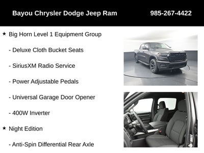 2026 RAM Ram 1500 RAM 1500 BIG HORN CREW CAB 4X4 5'7' BOX