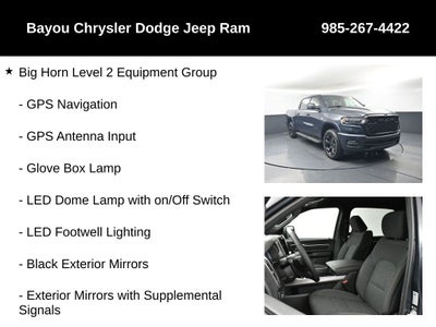 2026 RAM Ram 1500 RAM 1500 BIG HORN CREW CAB 4X4 5'7' BOX